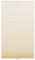 GARDINIA Plissee Concept Tageslicht, Blickdichtes Faltrollo, Alle Montage-Teile inklusive, EASYFIX Plissee verspannt mit Zwei Bedienschienen, Beige, 40 x 130 cm (BxH)