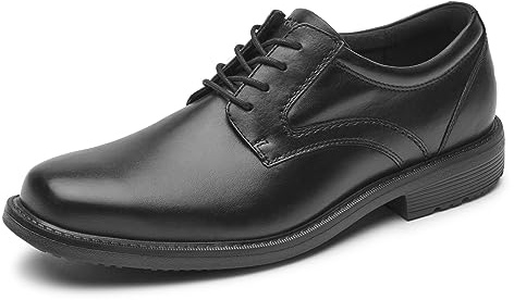 Rockport Homme Style Leader 2 Plain Toe Tissu Oxford, Noir, 45 EU