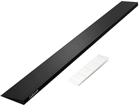LIEKUMM 1.5 cm Height Wheelchair Ramp, 650 kg Load Capacity Non-Slip Threshold Ramps for Doorways, Ramps for Mobility Scooters, Electric Wheelchairs, Doorways, Driveways, Steps, Curbs, Stairs