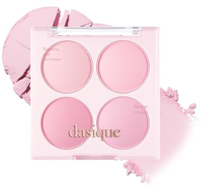 Dasique Mood Cheek 08 Bleuberry Sorbet – Blush Poudre Naturel, Poudre Texture, Fard a Joue, Palette Blush – Maquillage Coréen, K Beauty, poudre matifiante pour un teint uniforme