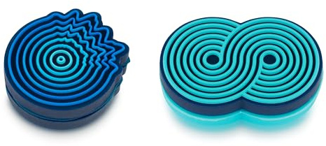 Get A Grip Tennis Dampeners – Vibration Dampener for Tennis Rackets – Shock Absorbing, Reduce String Vibration & Improve Feel – Fun, Retro Designs – Tennis Accessories Gift (Drop The Beat)