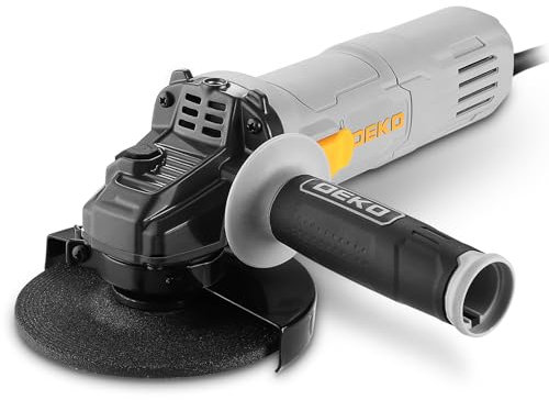 Winkelschleifer 125 mit Drehzahlregelung: DEKOPRO 125mm 800W Corded Electric Trennschleifer für Schneiden,Polieren und Schleifen