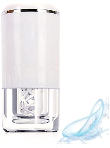 UpaClaire Ultraschall-Kontaktlinsenreiniger 2.0 (2. Generation), intelligente Reinigungsmaschine f¨¹r weiche und starre Kontaktlinsen, wei?