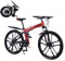 mountainbike 26 zoll herren 27-Gang-Schaltung Cross Trekkingr?der Doppelte Sto?d?mpfung Scheibenbremse vorne und hinten Faltfahrrad Schnellfaltsystem Radsportbegeisterte Perfekte Wahl trekkingrad/Red