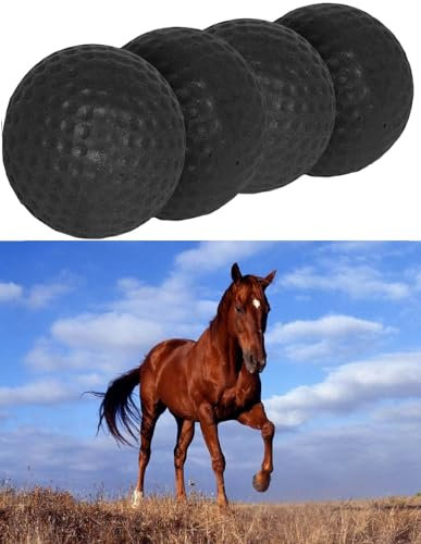 SHUYUE Ear Plug for Horses Foam Ear Plugs Ball tack and Supplies Horse Classic Equine Ear Plugs (Black)