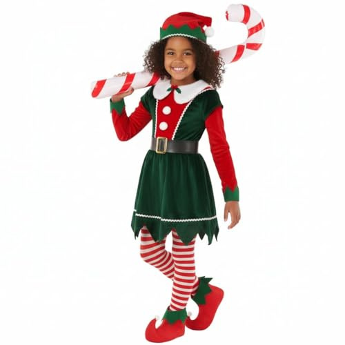 Morph Elf Costume Kids, Girls Elf Costume, Christmas Costumes For Girls, Kids Christmas Costumes, 10-12 Years