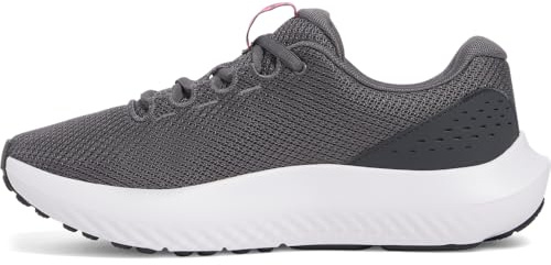 Under Armour Womens Charged Surge 4 Shoes Gray 6