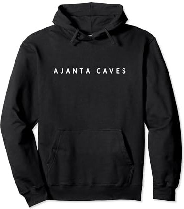 Recuerdos de las cuevas de Ajanta/Turistas de las cuevas de Ajanta/Fuente moderna Sudadera con Capucha