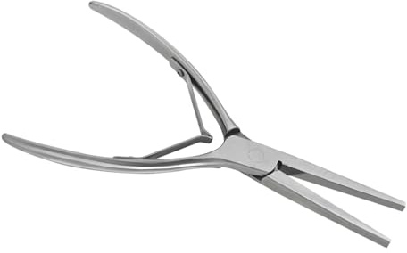 TOGEVAL Manicure Shaping Pincers Nail Pincher Tool Nail Pliers Sculpting Tool Portable Pinching Clips Shaping Sculpture Pliers Plier Stainless Steel Silver