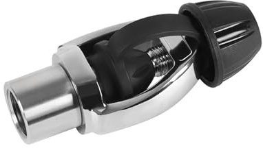 YUNGLOO Adaptador de engranaje de respiración subacuática, regulador pequeño, tanques de alta presión, cilindro de montaje simple, adaptador de engranaje submarino
