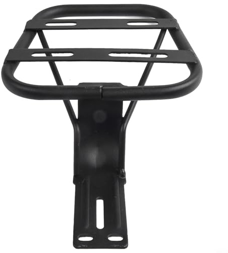 Gdfnmogo Rear For Bike Rack for E-For Bike, Electric For Bicycle Trunk Bracket, Steel and Iron Rear Carrier Rack for Most Electric Bicycles with Mounting For HO
