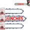 FuGuiB 16 Pulgadas Cadena Motosierra,3/8LP 1,3 mm 57 Eslabones 40 cm Cadenas Para Motosierras Paquete De 3,Cadena Motosierra De Repuesto De, Compatibile con Oregon 91P057x, Titan TTB355CHN, TTL632CHN