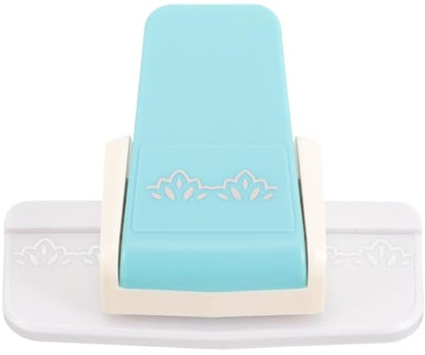 STOBOK Prägegerät Staffelei für Kleinkinder Zeitschrift Papierlocher Fingerfarben üben bastelset basteln für scrapbook wiederverwendbarer Locher Papier stanzt Legierung Weiß