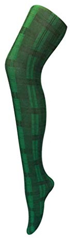 Sock Snob - Ladies Thick Coloured 80 Denier Opaque Patterned Winter Fashion Tights (18-24 UK 48/54 (XL), Skye Green)