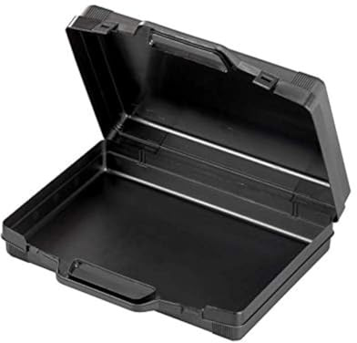 Plastica Panaro, Serie K - Valigetta K06 in plastica da imballaggio Nera per Trasportare e Proteggere ogni Oggetto misure interne 392 x 266 x 93 mm