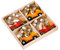 YUGHGH Hängematte Outdoor Mit Gestell Herbstzwerg Holzanhänger Fallbaumschmuck Thanksgiving-Zwerg-Holz-Hängeornament Thanksgiving-Holzzwerg-Ornament mit Elektro Heizpilz (A, One Size)