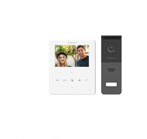 CHACON Vidéophone Filaire 4,3 Tactile (4 Fils)