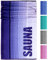 Lashuma Saunahandtuch Herren, Oslo Sauna Handtuch XXL 85x200 cm, Badetuch Blau - Dunkelblau gestreift