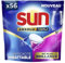 Sun Pastilles Lave-Vaisselle Absolu Tout-en-1 Brillance - 56 capsules - tablettes imbattables sur les taches tenaces - 4x plus d'éclat