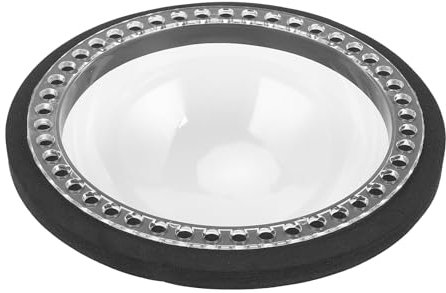 POENVFPO Cúpula Flotante para Estanque de Peces, Accesorios de Cubierta de Cúpula de Estanque Redondo Transparente de Plástico para Jardín