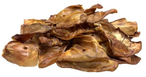 Maltbys' Stores 25x Premium Pigs' Ears 100% Natural Dog Treats Chews