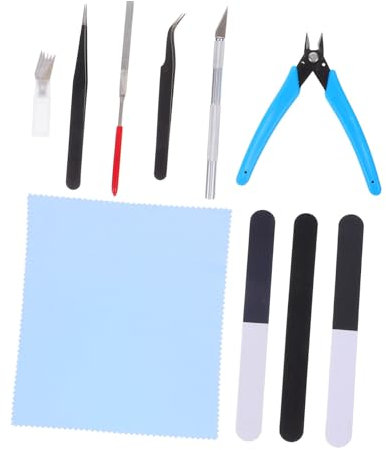 Uonlytech Einfach Zu Verwendendes 10-teiliges Werkzeugset Wichtige Werkzeuge Für Spielzeugkonstruktionen Reparaturen Und Bastelprojekte