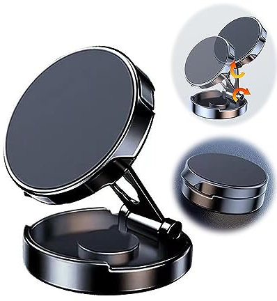 TUKEFEV Soporte Móvil Coche Parche Plegable Universal Soporte Teléfono Coche Soporte De NavegacióN 360° Rotary Soporte del Coche Los Suporte Telemovel Carro Inteligentes