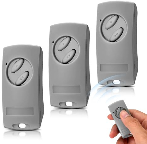 433,92 MHz, trasmettitore manuale per porta del garage, 2 canali, per ECOSTAR RSE2 RSC2 RSZ1, apriporta del garage Hormann EcoStar Liftronic 500/700/800 per Portronic D2500/D5000/S4000, Rolling Code