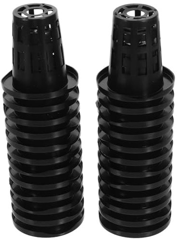 Toddmomy 50pezzi per Idroponiche Vasi per Giardinaggio per per Balcone e Orticoltura Resistente e