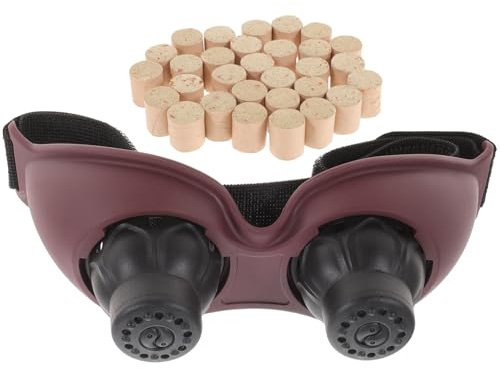 PAMINGONO Dispositivo Effetto Calmante Delicato per Moxibustione Oculare Portatile in Silicone e Pp Massaggiatore per per Domestico e Saloni di Bellezza