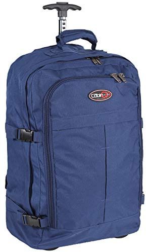Cabin GO 5525 trolley Tracolle a Scomparsa - Zaino bagaglio a mano/cabina da viaggio leggero - 55 x 40 x 20 cm, 44 litri - con ruote