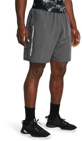 Under Armour Herr Launch Run 17,78 cm 2-i-1 shorts, (025) Castlerock/Castlerock/reflekterande, L