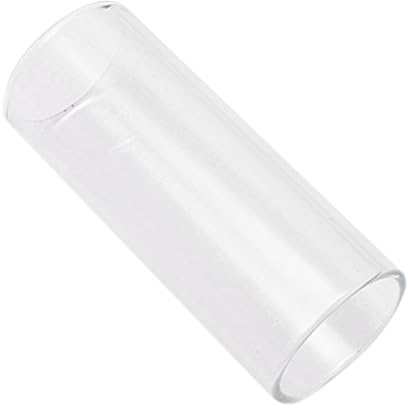 Homoyoyo Glass Guitar Slide Medium Bottleneck for Acoustic Guitar Glass Slide in Music Performance