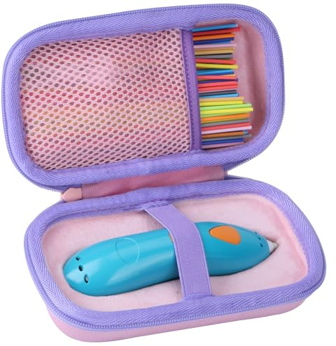 Peyyargo Hard Étui de Protection Compatible avec 3Doodler Start+ Essentials Ensemble de Stylo 3D