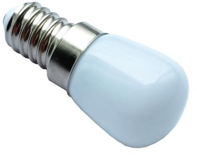 KJXP, Paket om 20, LED-kylskåpslampa AC85-265V T22 BA15S/E14 Milky Cover Pendellampa Ljuskälla(Warm white,E14 85-265V)