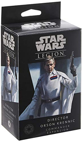 Atomic Mass Games | Star Wars Legion: Galactic Empire Expansions: Director Orson Krennic Commander | Unit Expansion | Miniatures Game | Ages 14+ | 2 Players | 90 Minutes Playing Time