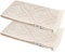 Carenesse 2er Set Handtuch Barock 60 x 100 cm beige I Edles & zartes Handtuch Set aus 100% Baumwolle mit hochwertiger Webung I Kleines Hamam Tuch für Reisen I Sport Towel leicht & saugfähig