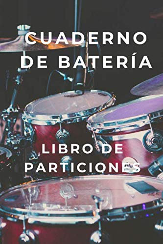 Cuaderno de batería: Libro de partituras | Papel escrito a mano | Ahorrar tiempo | 7 tablaturas y 6 diagramas de acordes por página | Para batería apasionados