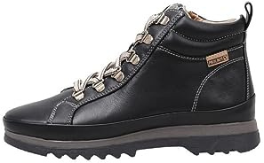 Pikolinos Vigo Deportivos Mujer | en Cuero | Plantilla Extraíble Memory Foam | Talla EU 35-42 en Color Negro