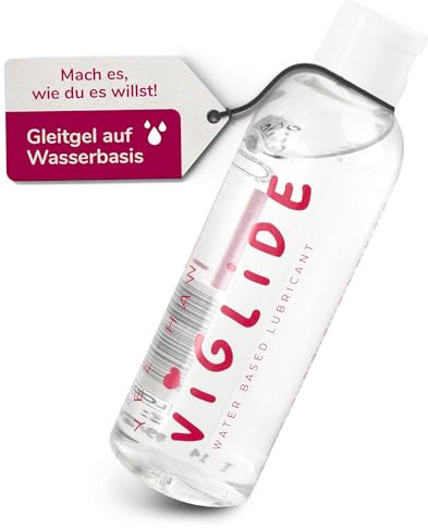 Owotron ViGlide medizinisches Gleitgel auf Wasserbasis – 100ml / Hautfreundliches Gleitmittel für Sie & Ihn/Latexkondomsicheres Lubricant/Gleitgel Wasserbasis - leicht abwaschbar