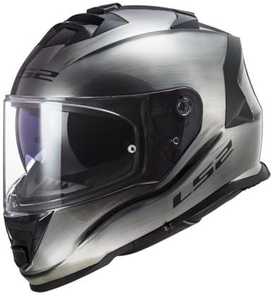LS2, Storm II jeans titan full motorcykelhjälm, M