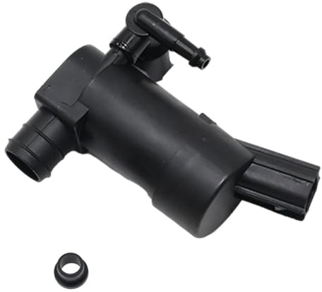 Hoypeyfiy 1S7117K624FD Windscreen Washer Pump Replacement for C-MAX Focus Kuga C30 XC70 Replaces 1231600 1S7117K624FE 1355124