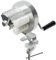 WDRENTOOL Pasta Maker Manuale, Argento, Macchina per la Pasta, PASTA_MAKER, Legno di Alluminio, Plastica