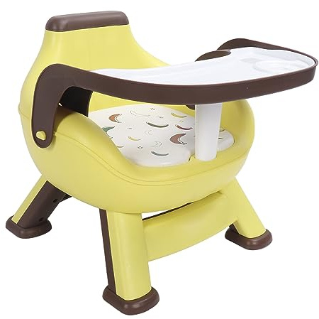 Generic Sedia da Pranzo per Bambini, Cuscinetto del Suono più a Doppio Strato Supporto Stabile Supporto per la Nutrizione del Pavimento del Bambino Multifunzionale per la Casa (PINK)