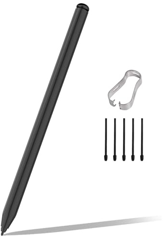 EMR Pen for Remarkable 2, Magnetic Stylus with Eraser, Digital Pen with 5 Pen Tips, 4096 Pressure Sensitivity, Palm Rejection, Kindle Pen Compatible with Remarkable 2/1/Kindle Scribe