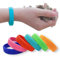 bienpegado Pulsera personalizada SOS para niños de silicona, ideal para salidas y paseos. En varios tamaños y colores. Resistente al agua y duradera (Azul cielo).