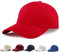 Etyepoh Unisex Kappe - Baseball Cap für Herren und Damen, Verstellbar Reine Farbe Baseboard Baseballkappe Mütze (A-rot)