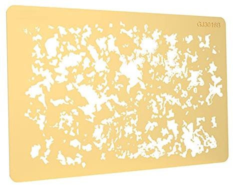 Colcolo Airbrush Stencil Art Template DIY Decoration for 1/72 1/48 1/32 1/35 Model Scene, Sand Table Decor Architecture Building Accs, B
