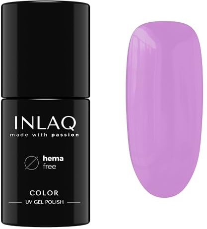 INLAQ® UV Nagellack in Verschiedenen Farben - UV LED Gel Nail Polish - Gellack UV Lack aus der Kollektion Crazy Rainbow 6 ml - East Side Color
