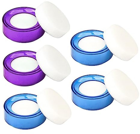 STOBOK 4 Sätze Wasserkasten Zum Geldzählen Zählerunterlage Spenderkorb Tagger Schwamm Zusammenklappbarer Sipper Birne Chip Befeuchter Handzählwerkzeug Bankbedarf 5 Stück * 4